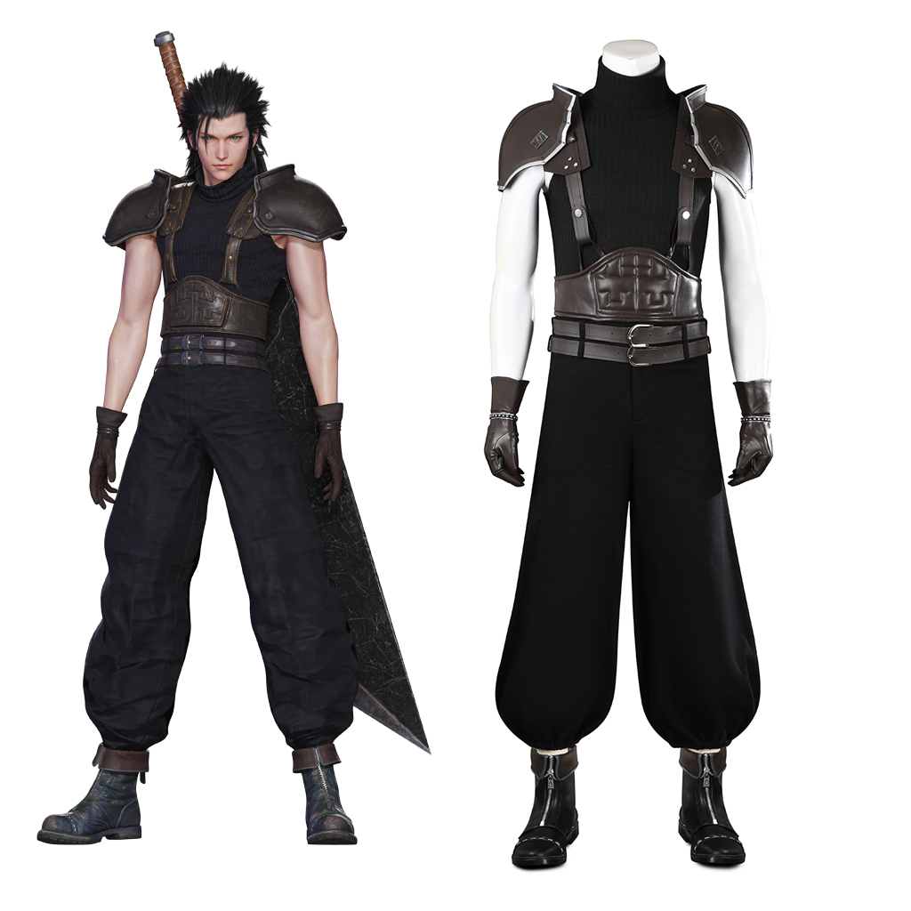 Men Shoes Europe To Us - Costume de Cosplay Zack Fair FF7,