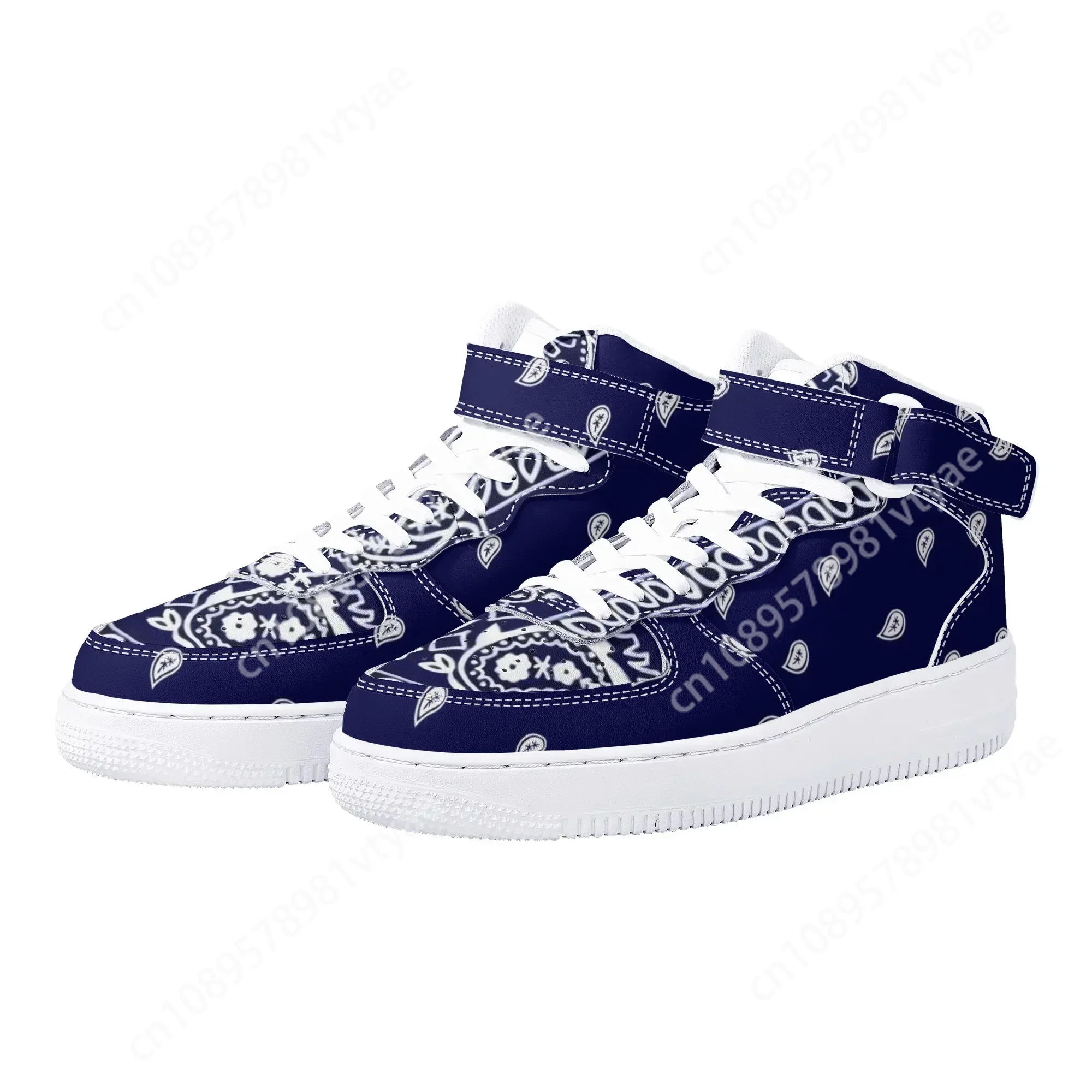 Men Shoes Running Sale - Nouveautés Bandana imprimer hommes basket-ball baskets