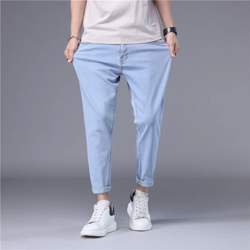 Men'S Shoes For Jeans - Jean Slim en Denim pour Homme,