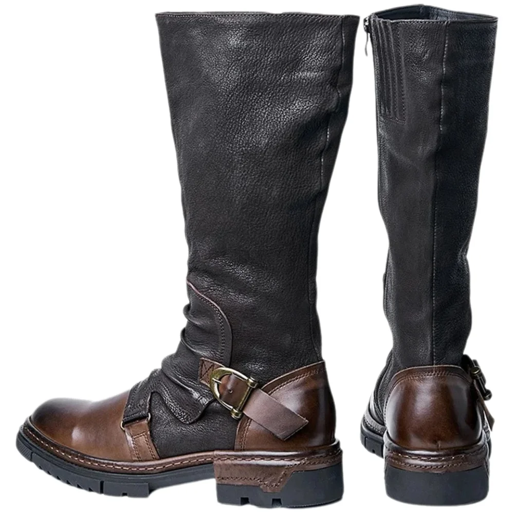 Men Shoes Europe To Us - Chaussures médiévales rétro en cuir PU