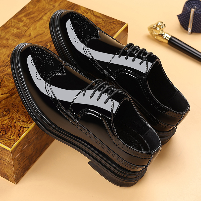 Chaussures habillées en cuir v - Men'S Shoes Brogues avis et prix