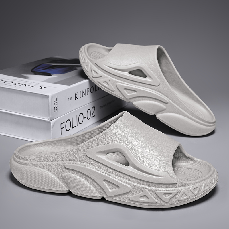 Nouvelles pantoufles grises un - Men'S Shoes In Style avis et prix