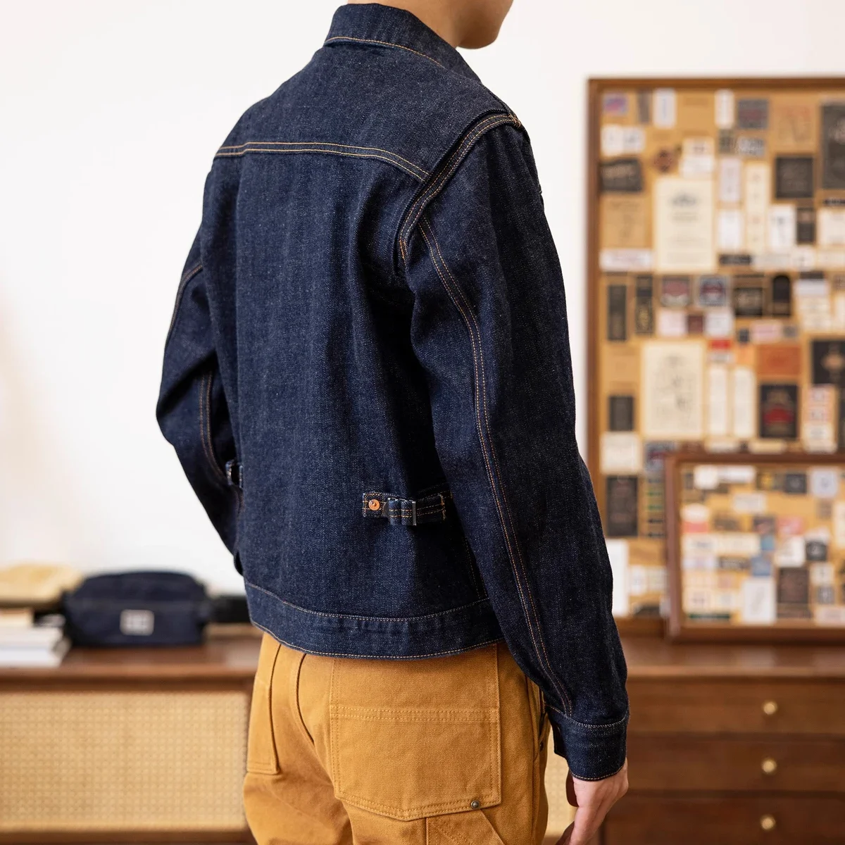 Veste en jean à lisière Red To - Men'S Shoes For Jeans avis et prix