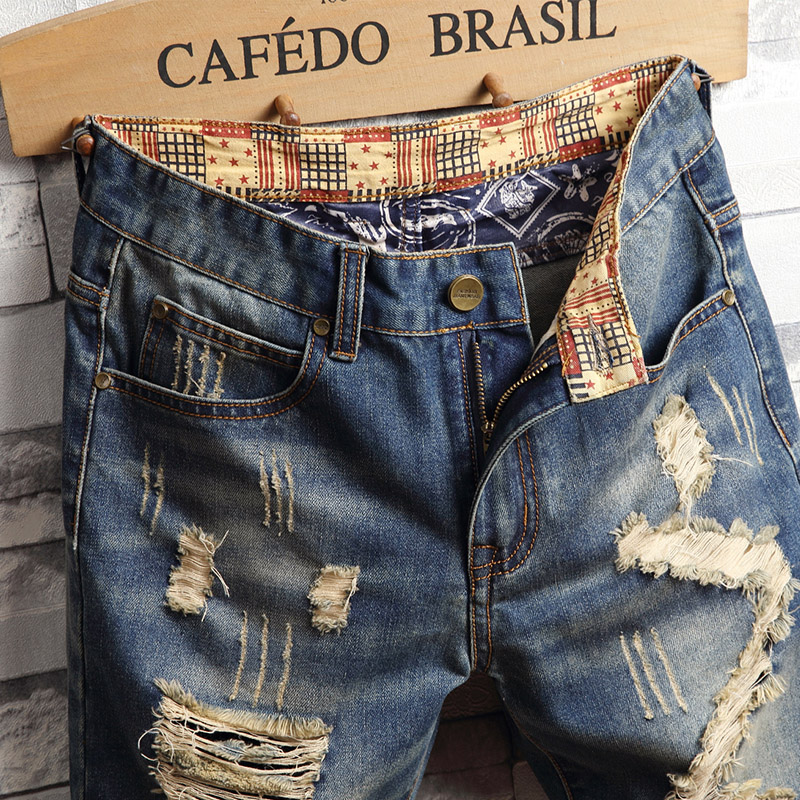 Shorts en jean déchirés pour h - Men'S Shoes For Jeans avis et prix