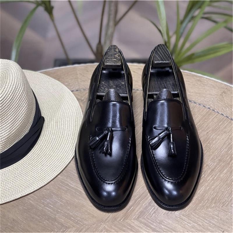 Mocassins rétro en cuir vérita - Men Shoes H&M avis et prix