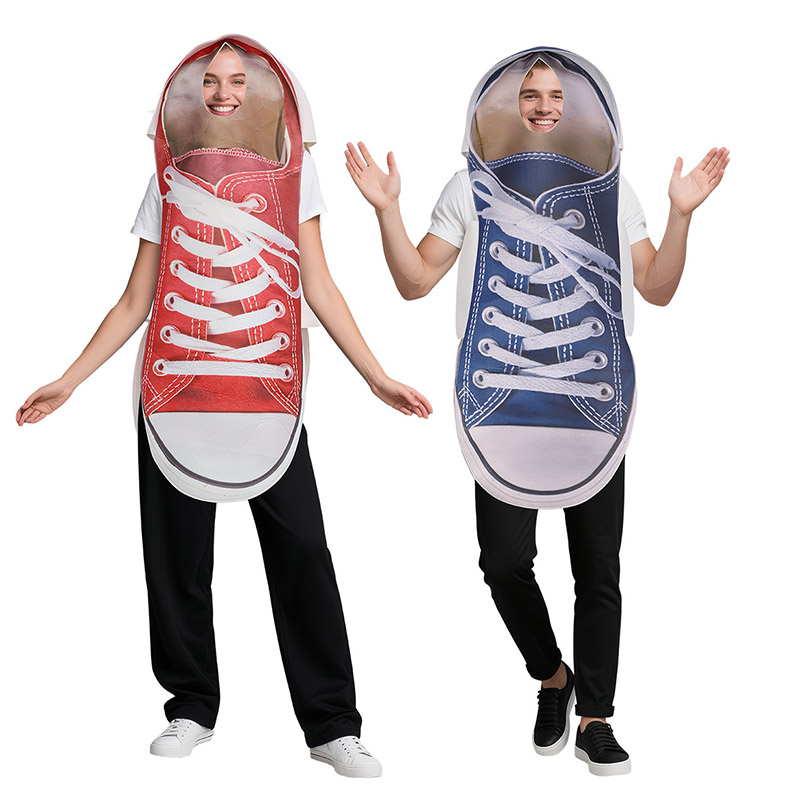 Baskets en toile rouge et bleu - Men Shoes Europe To Us avis et prix