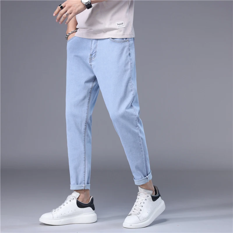 Jean Slim en Denim pour Homme, - Men'S Shoes For Jeans avis et prix