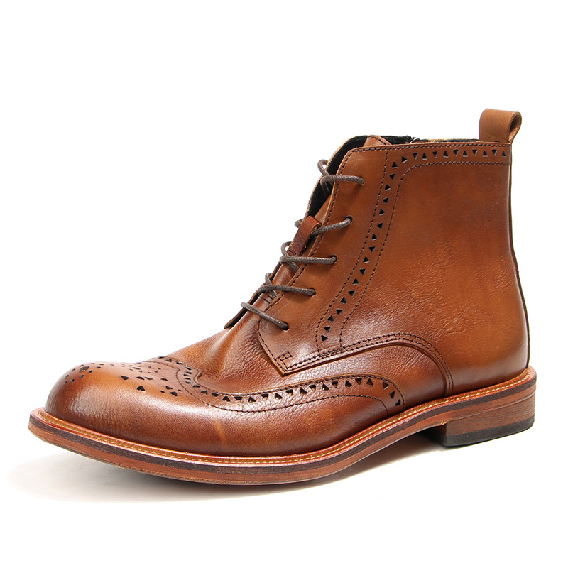 Bottines Chelsea Vintage en cu - Men'S Shoes Brogues avis et prix