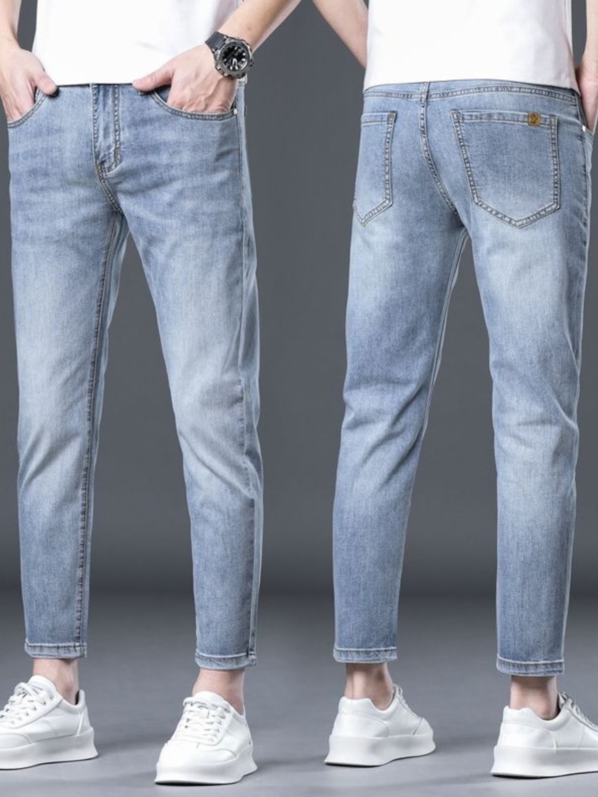 Jean slim homme en soie glacée - Men'S Shoes For Jeans avis et prix