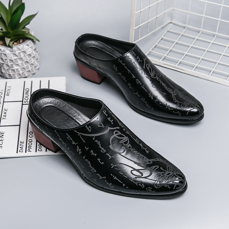 Mules en cuir marron pour homm - Men'S Shoes In Style avis et prix