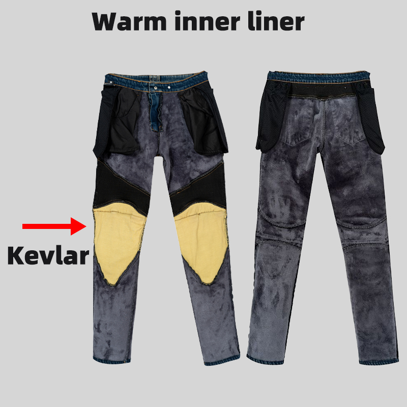 Pantalon de moto d'hiver chaud - Men'S Shoes For Jeans avis et prix
