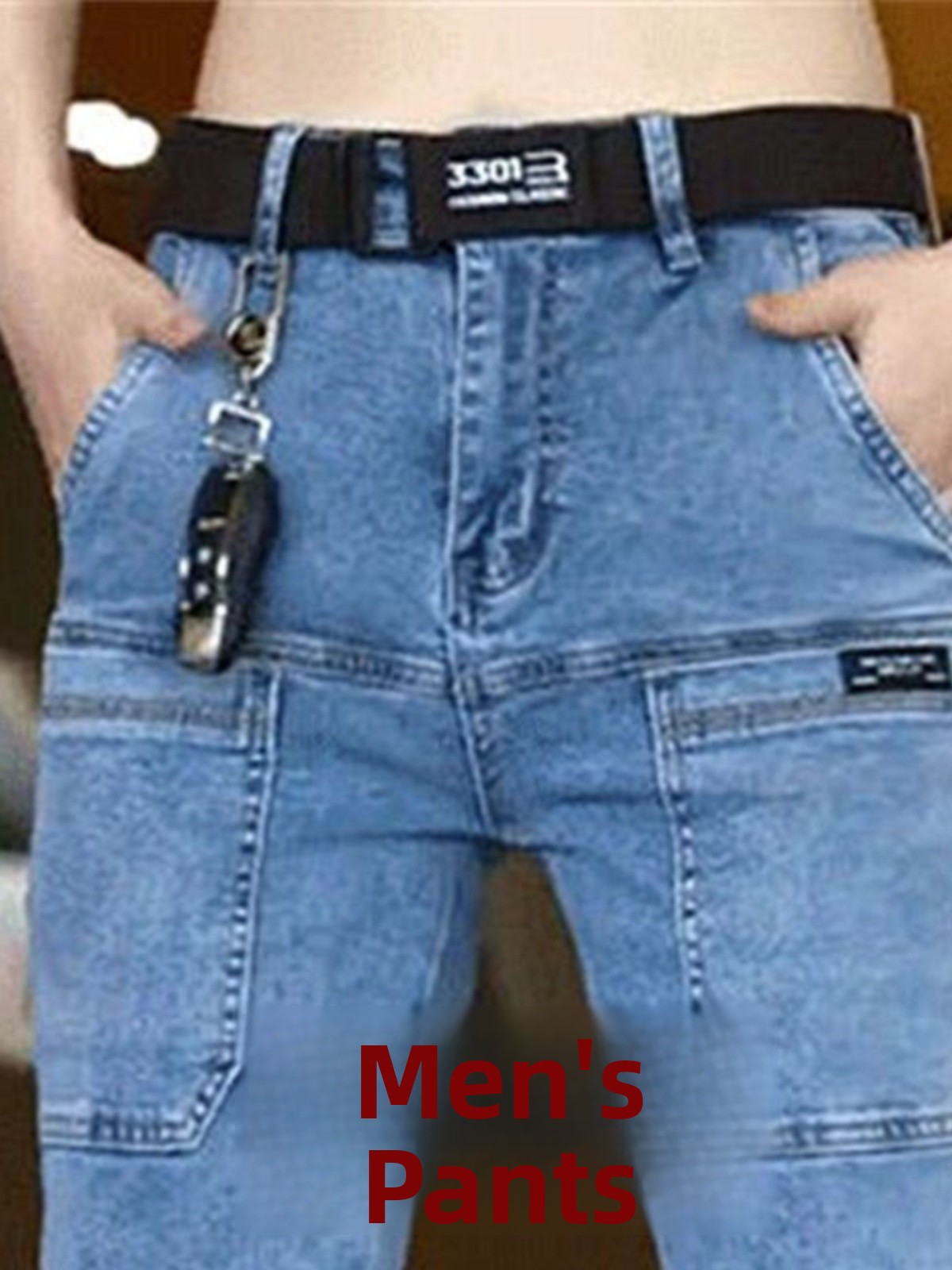 Jean en denim coupe slim à jam - Men'S Shoes For Jeans avis et prix