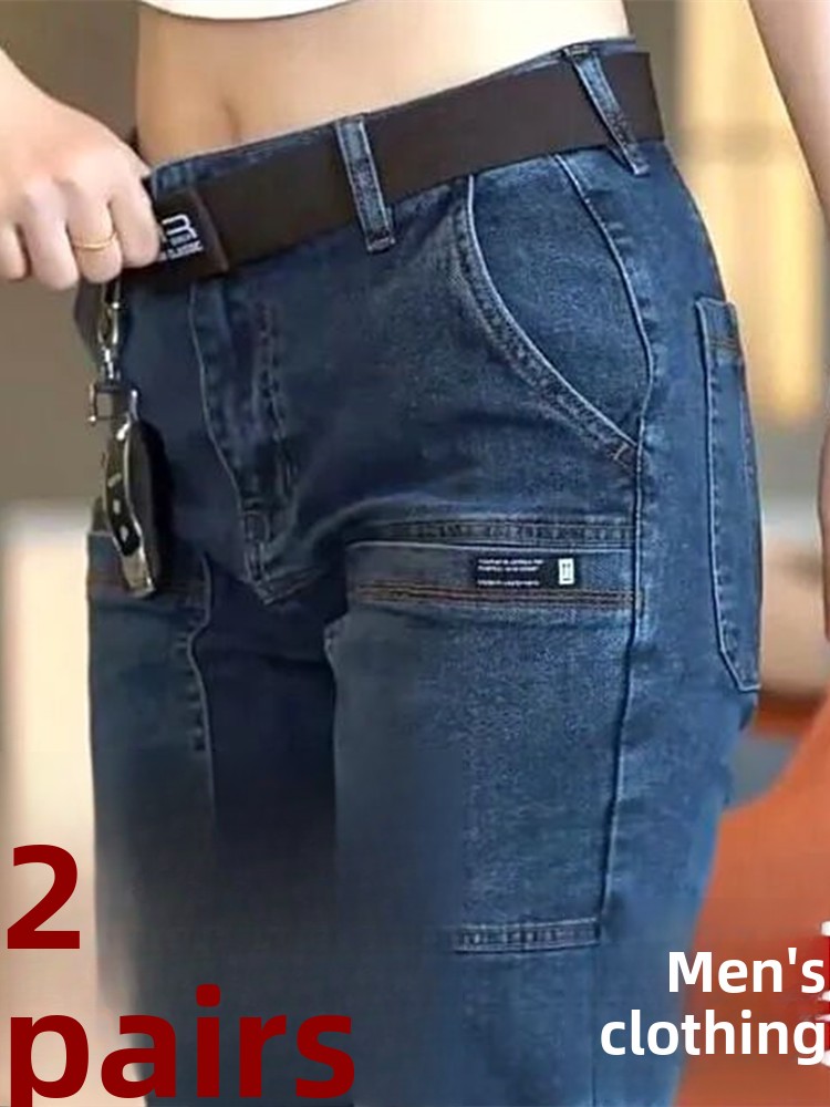 Jean en denim coupe slim à jam - Men'S Shoes For Jeans avis et prix