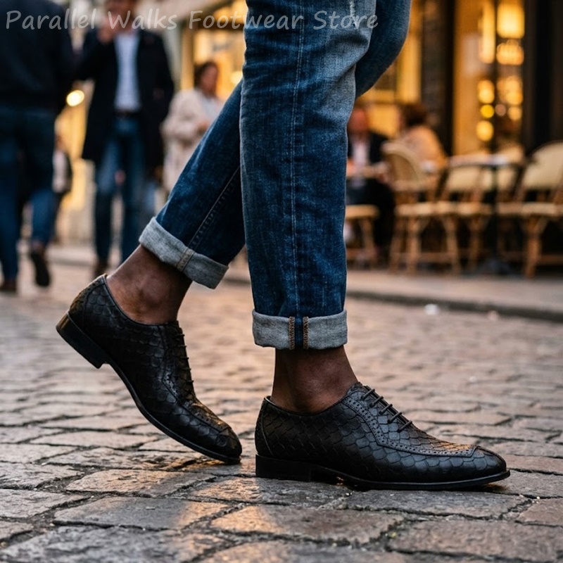 Chaussures Oxford pour hommes  - Men'S Shoes Brogues avis et prix