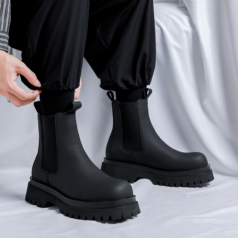 Bottes Chelsea montantes noire - Men Shoes H&M avis et prix