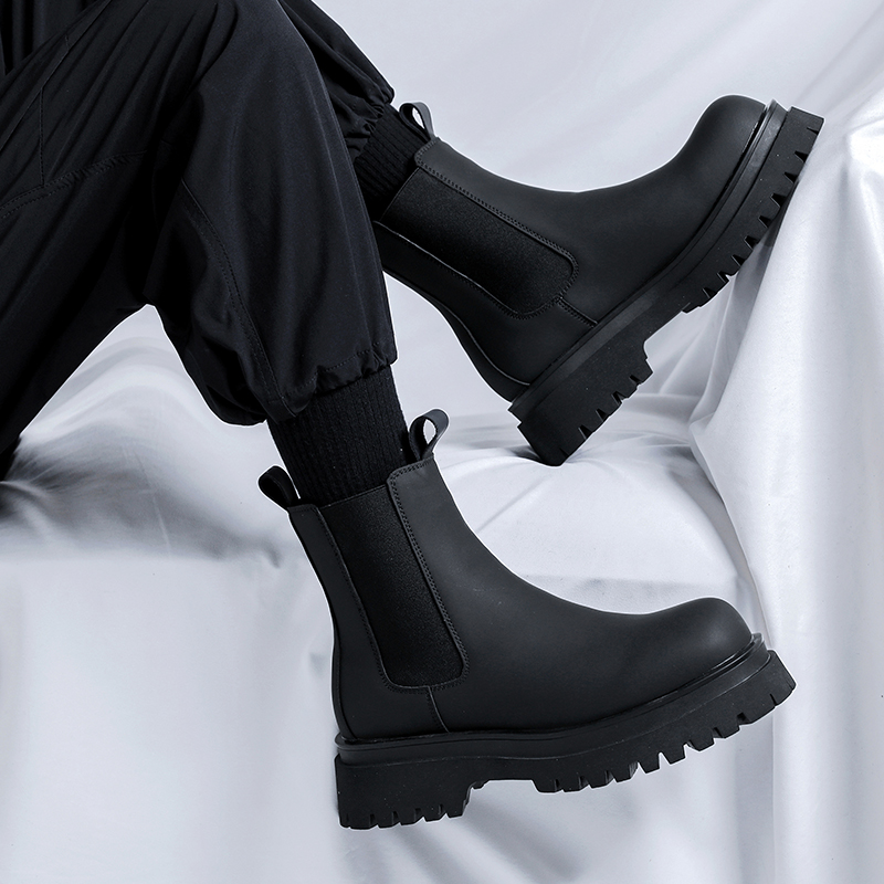 Bottes Chelsea montantes noire - Men Shoes H&M avis et prix