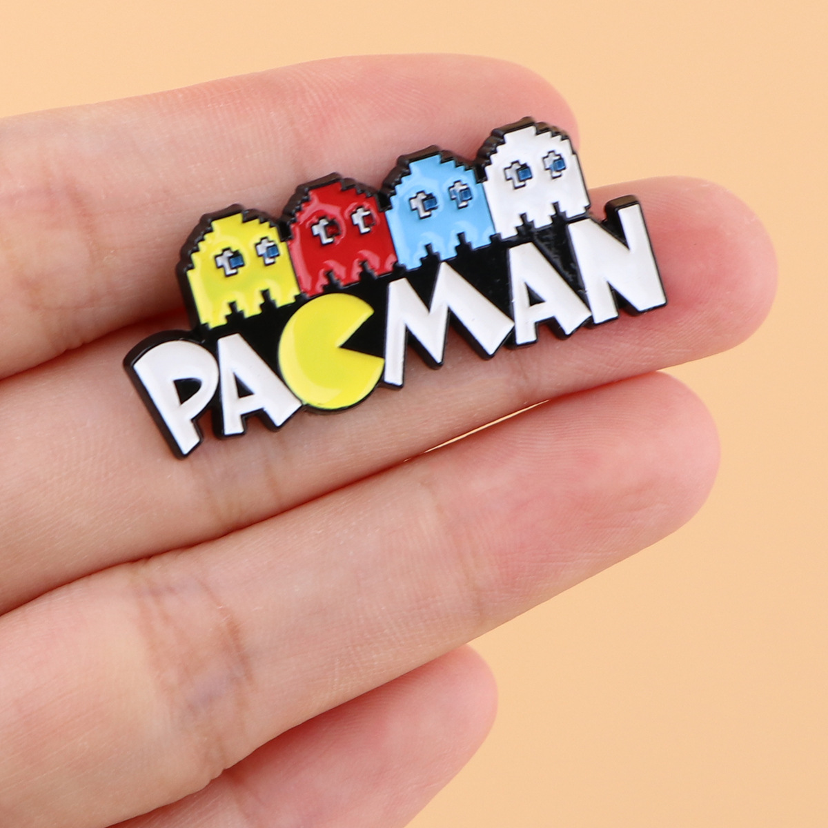 Broche épinglette Pac-Man en é - Men'S Shoes Brogues avis et prix