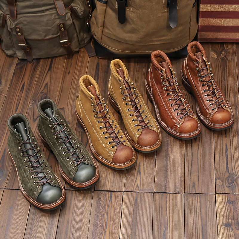 Bottes de moto vintage pour ho - Men'S Shoes Brogues avis et prix
