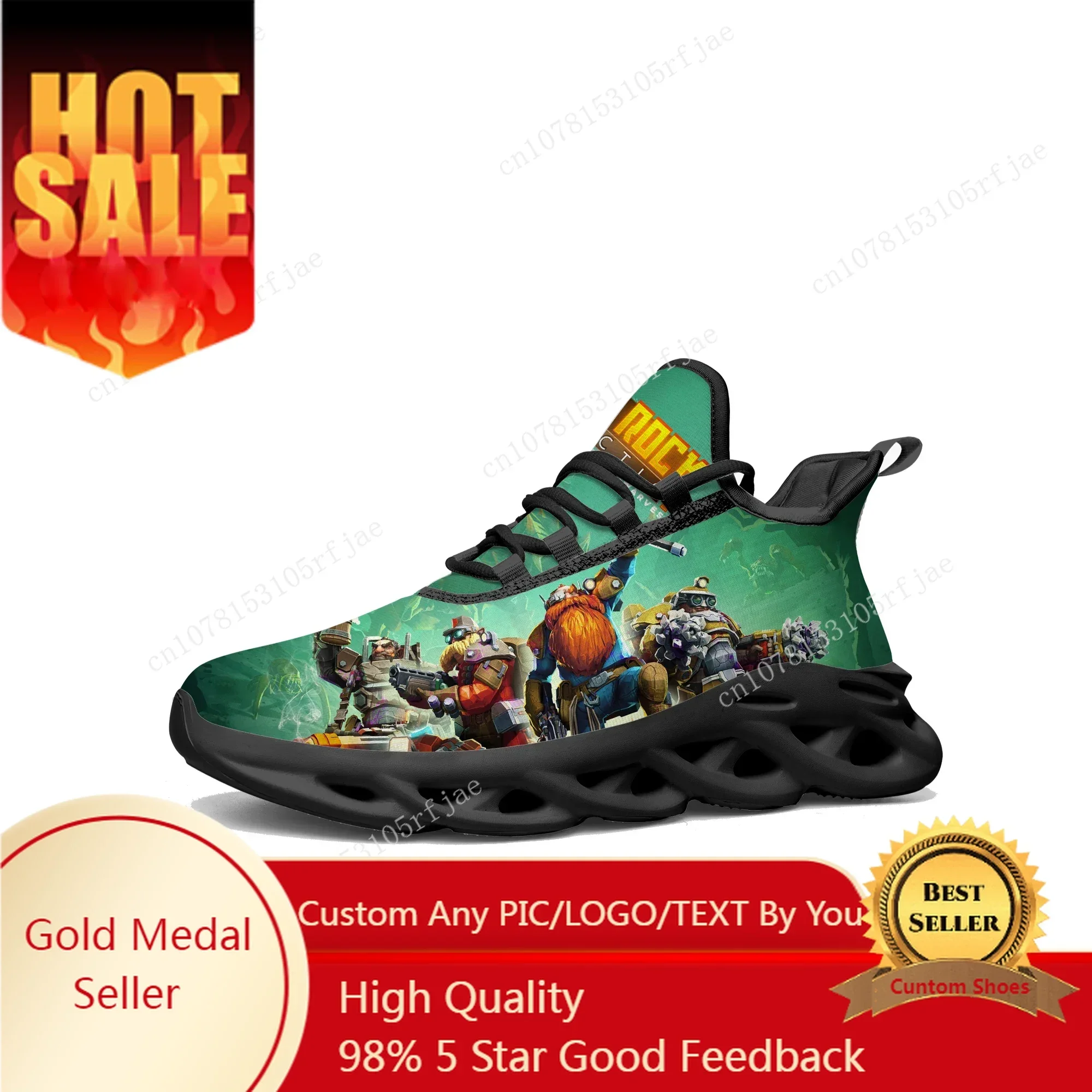 Deep Rock Galactic Flats Sneak - Men'S Shoes In Style avis et prix